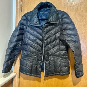 Calvin Klein Navy Packable Jacket